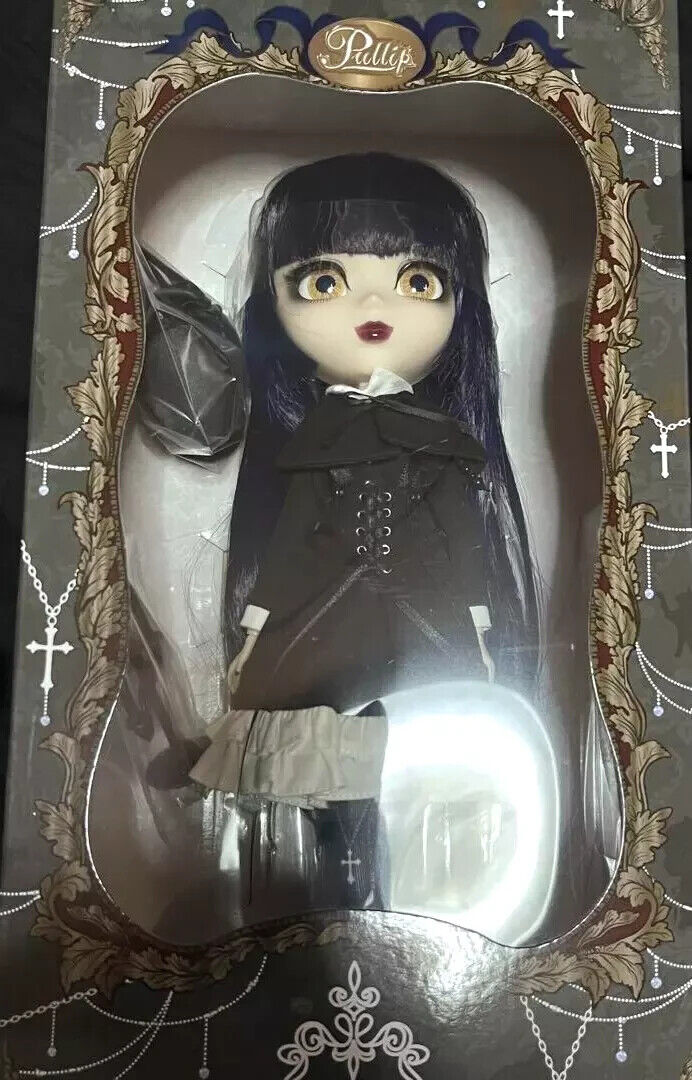 Groove Pullip Monglnyss P-275 ABS Action Figure Doll Black Dress H310mm