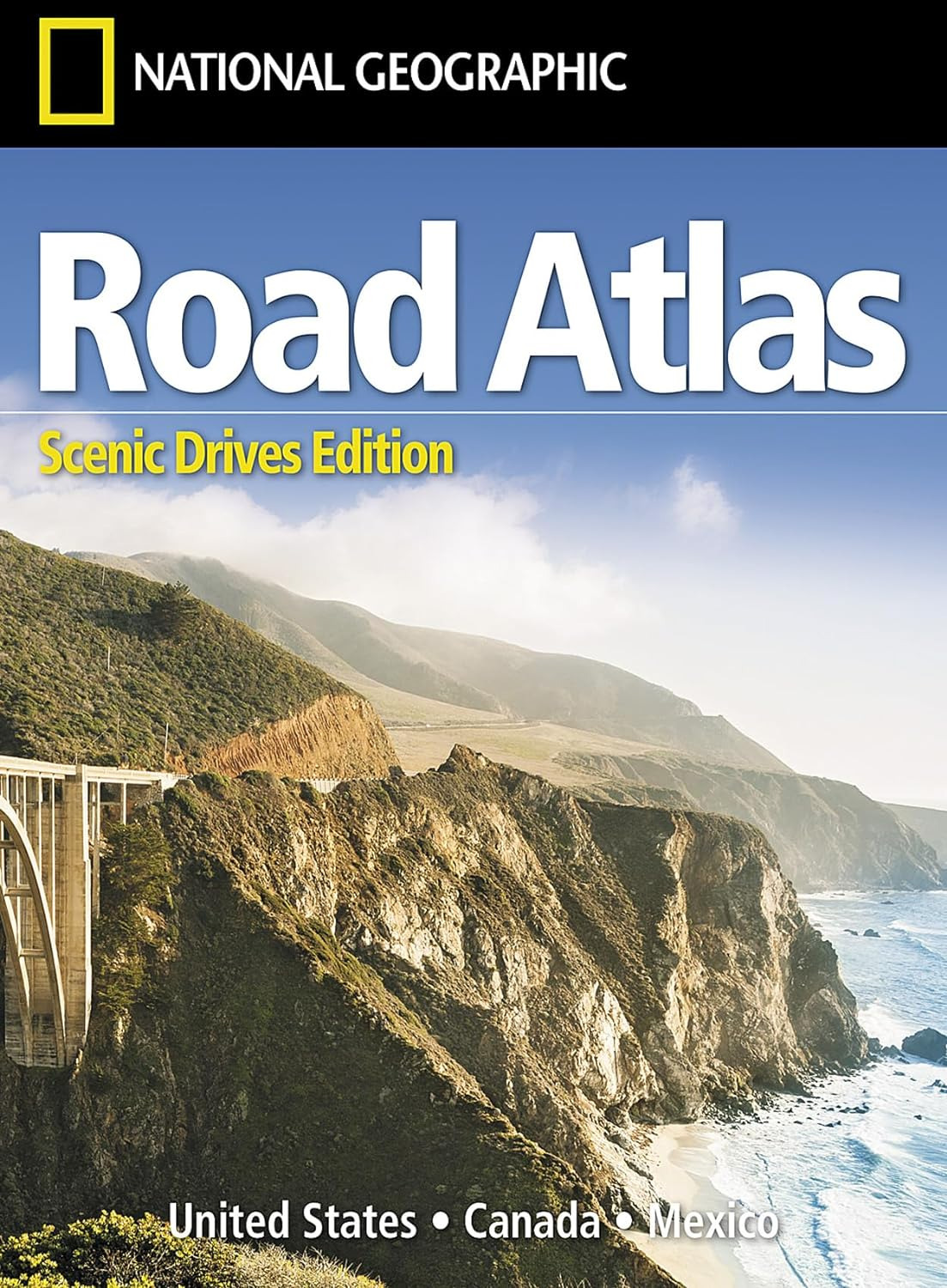 National Geographic Road Atlas 2024: Scenic Drives Edition [United States, Canad