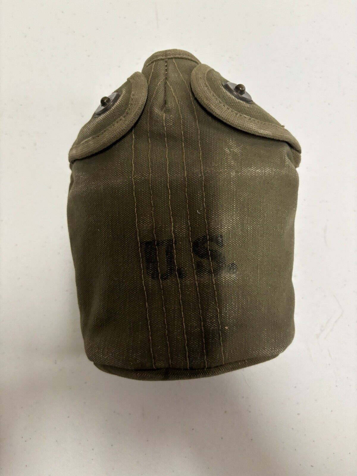 Vintage Set U.S. Military WW ll Canteen Insulated Cover Cup Belt Clip