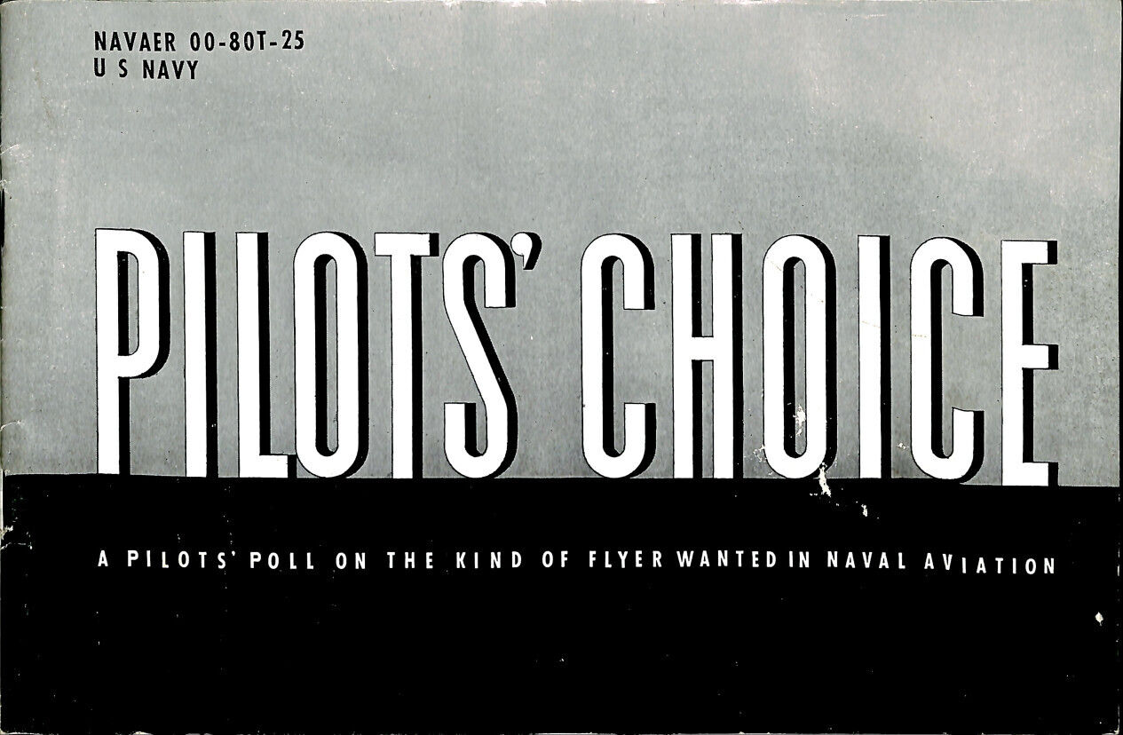 1947 Pilot\'s Choice (WWII US Navy Aviation)