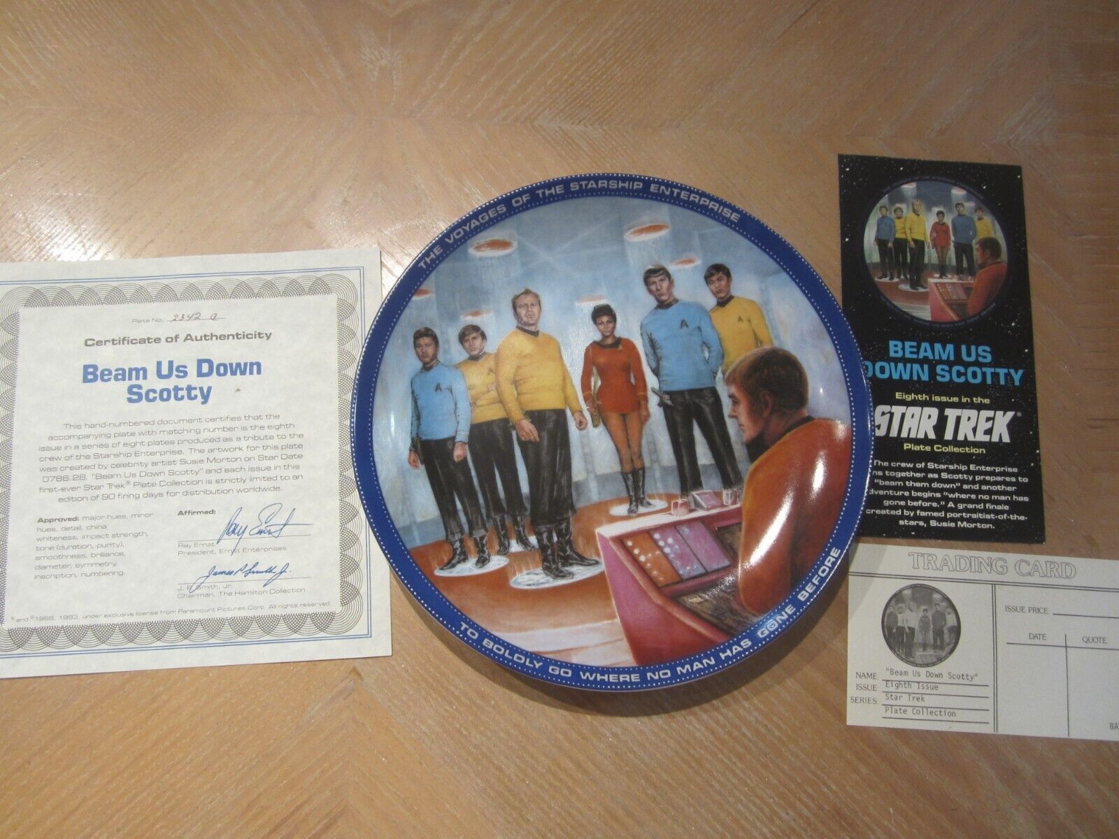 Star Trek Plate Hamilton Collection (Choose a Plate)