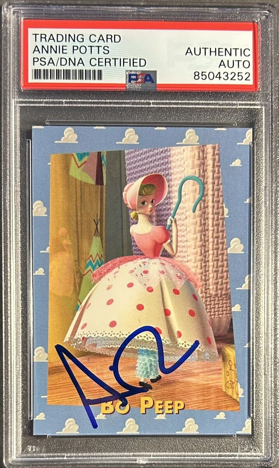 1995 SkyBox Toy Story #36 Bo Peep Annie Potts Signed Auto PSA/DNA Authentic Wow