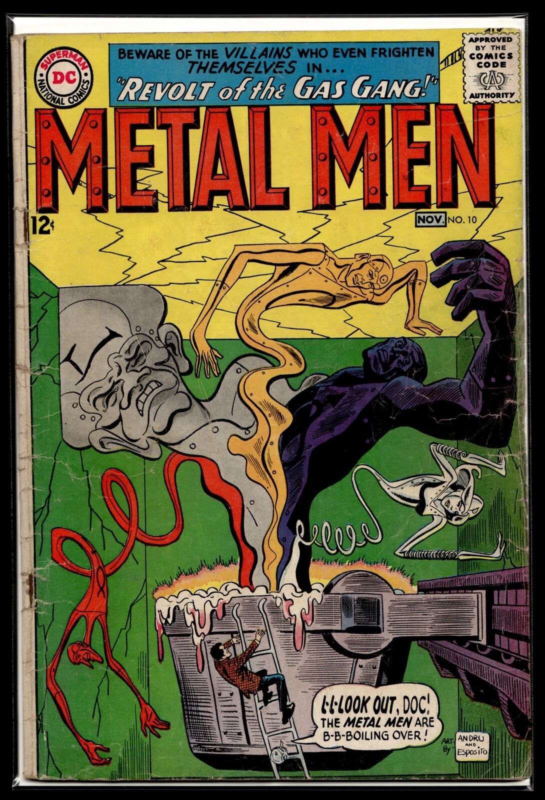 1964 Metal Men #10 DC Comic
