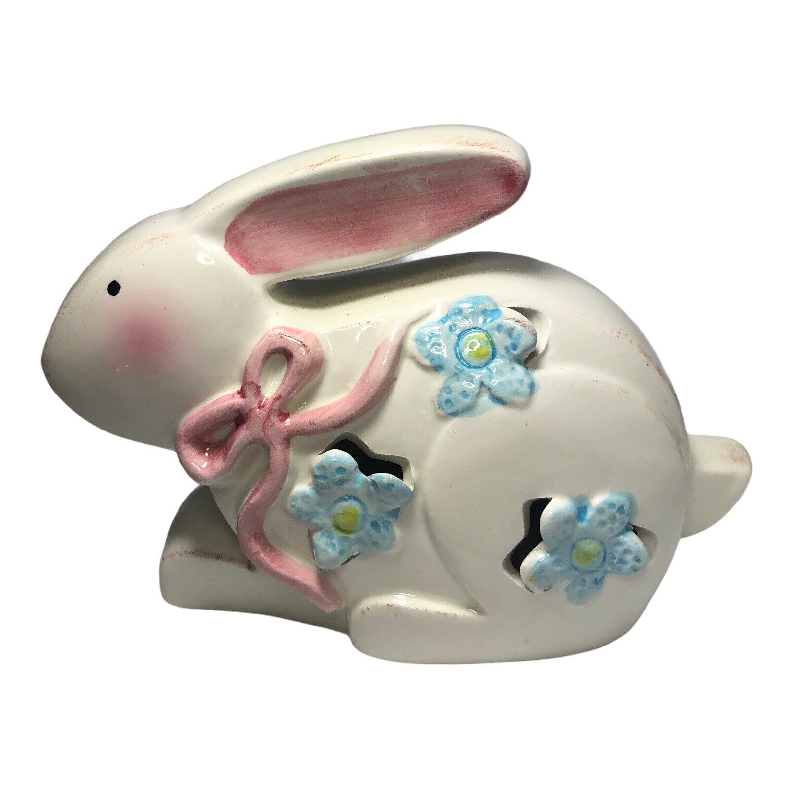 Vintage K's Collection Bunny Easter Rabbit Figurine Spring Pastel