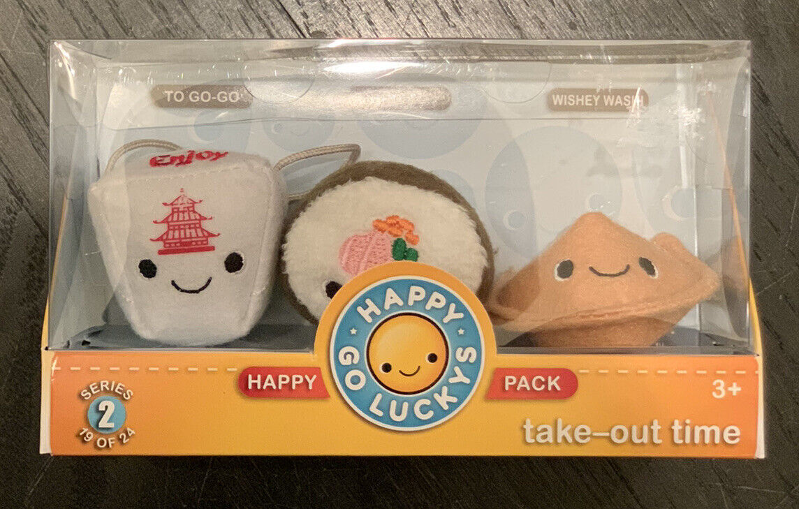 Hallmark Happy Go Luckys happy pack Series 2 Take out Time 19 of 24 NIB