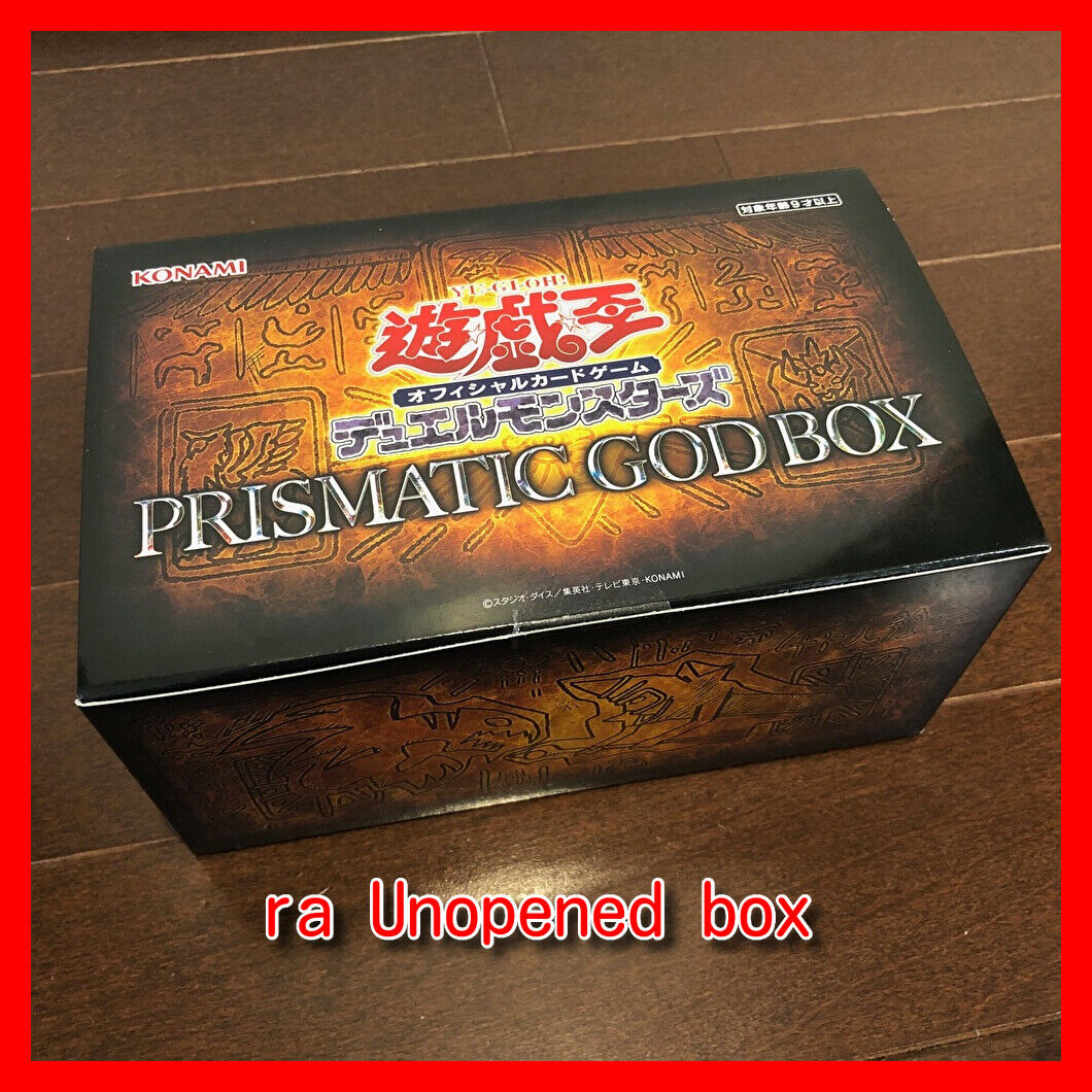 PRISMATIC GOD ra Unopened BOX Yu-Gi-Oh OCG Duel MonstersPSL
