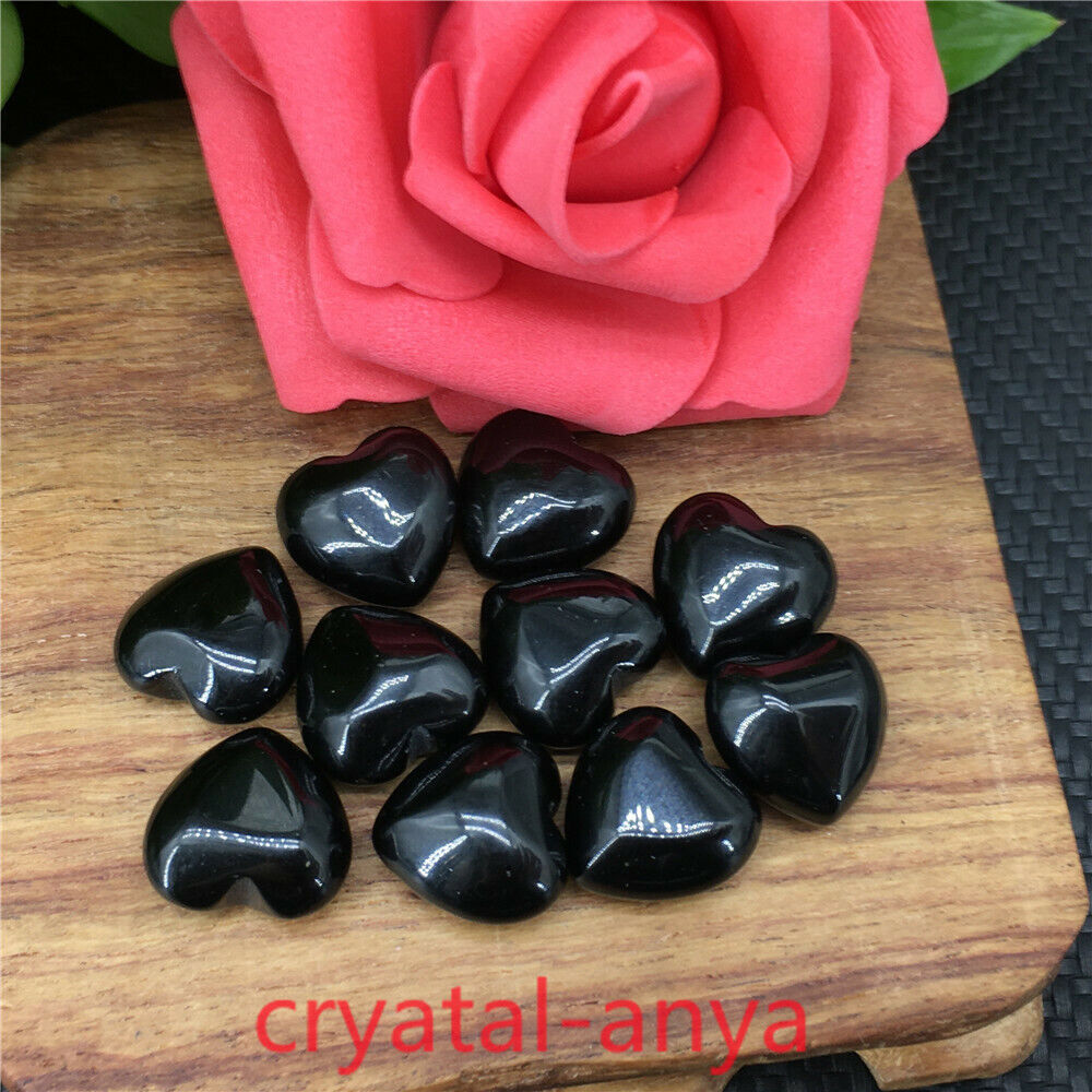 wholesale ！ A lot of Natural quartz Crystal mini heart Carved Crystal Reiki gift