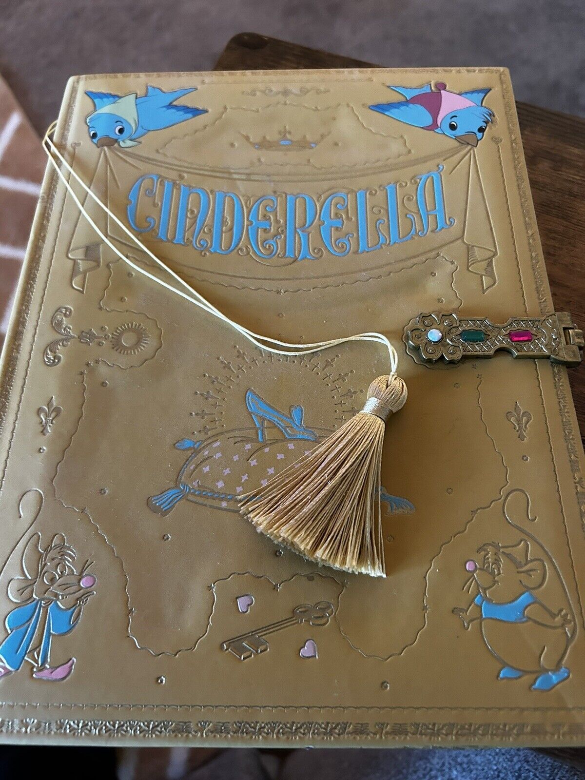 Disney Parks Exclusive Cinderella Storybook Style Journal Blank Book