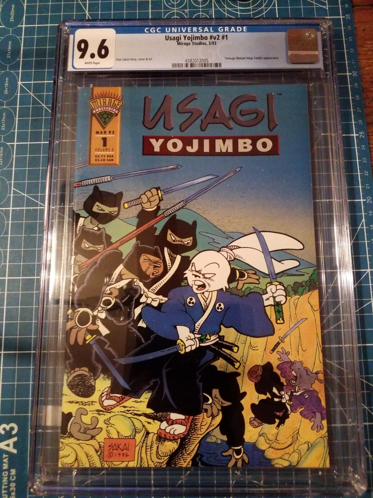 Usagi Yojimbo Color Special 1 Fantagraphics Books CGC 9.4 ST8-23