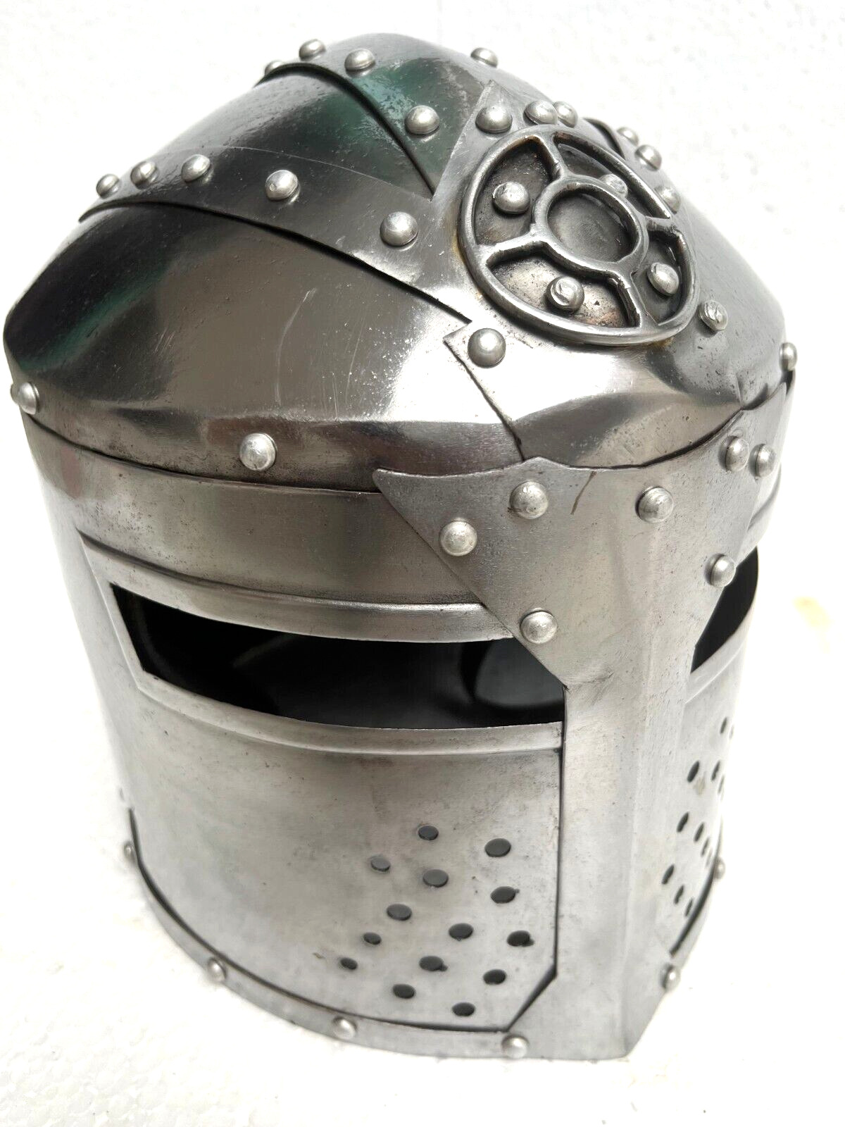 Halloween 18ga Medieval Steel Heavy Dawn guard Helmet