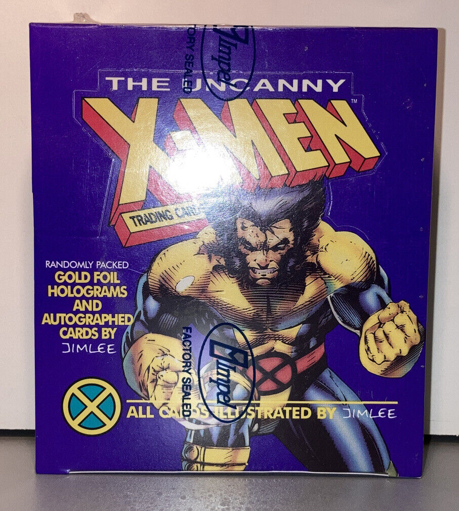 1992 Impel Marvel The Uncanny X-Men Trading Card Box Sealed 