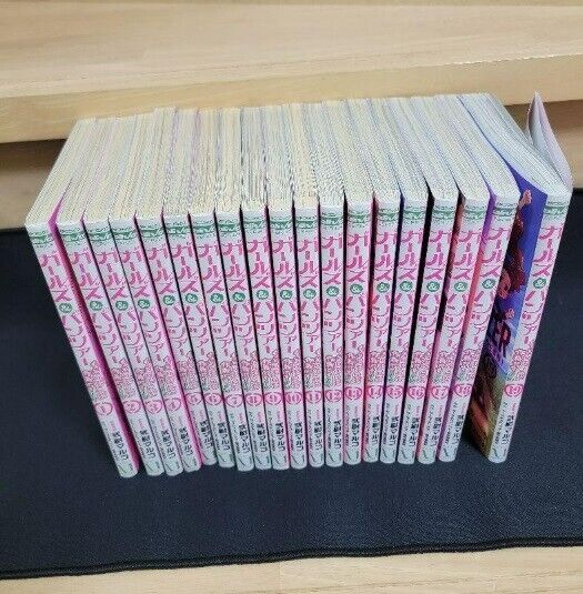 Girls und Panzer Motto Love Love Sakusen Desu Manga Vol.1~19 Set JAPAN jp