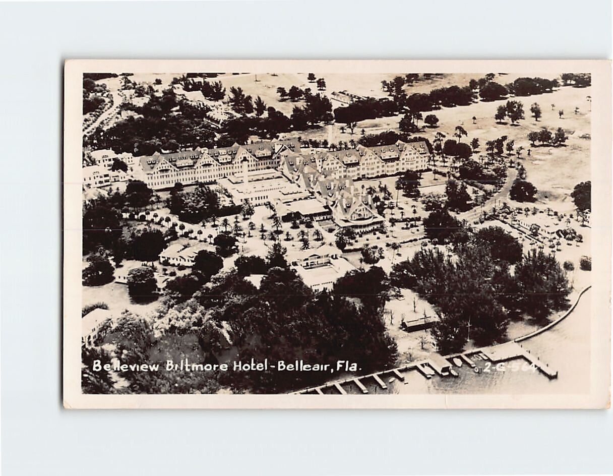 Postcard Belleview Biltmore Hotel, Belleair, Florida