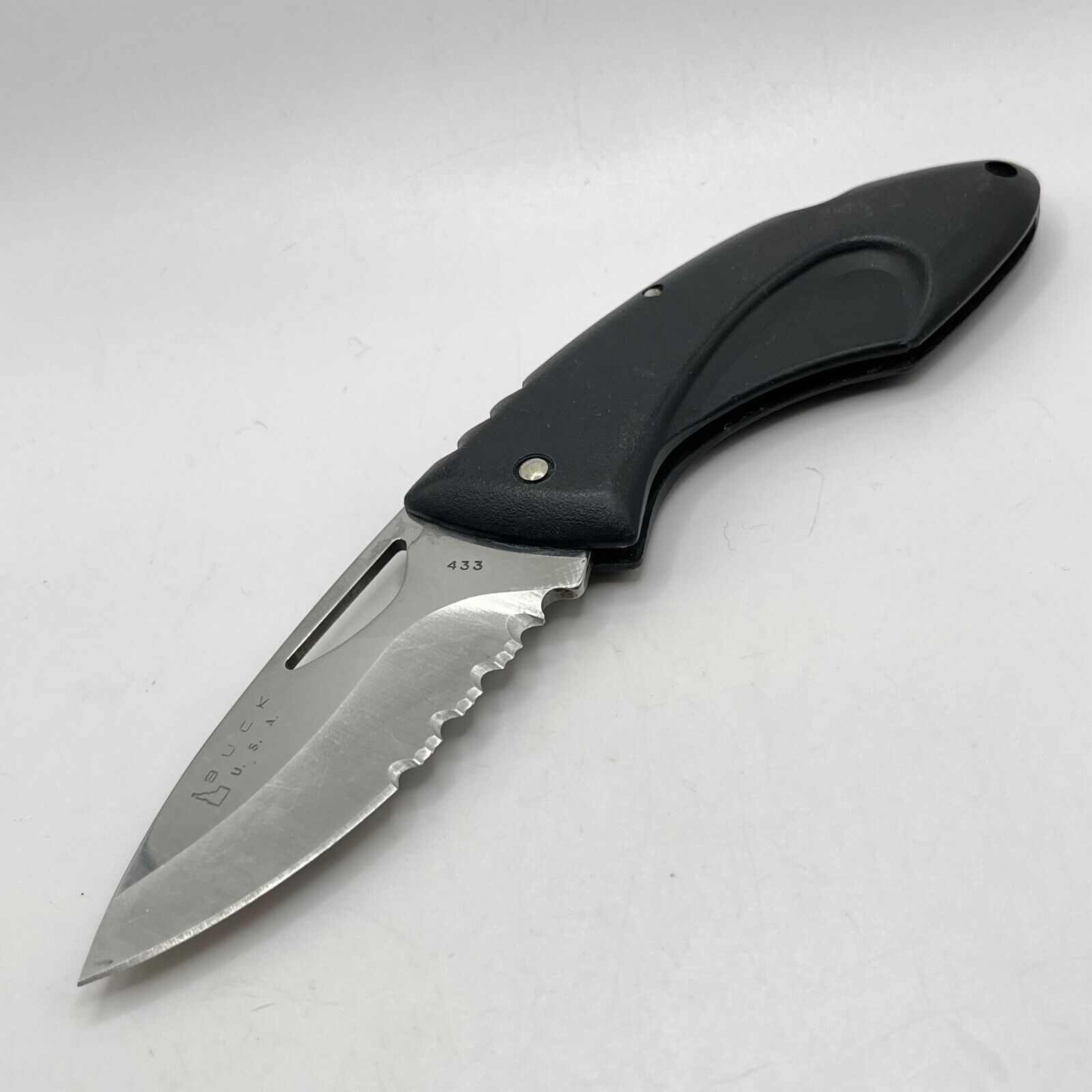 Buck 433 Juno Discontinued Vintage Pocket Knife - Excellent condition