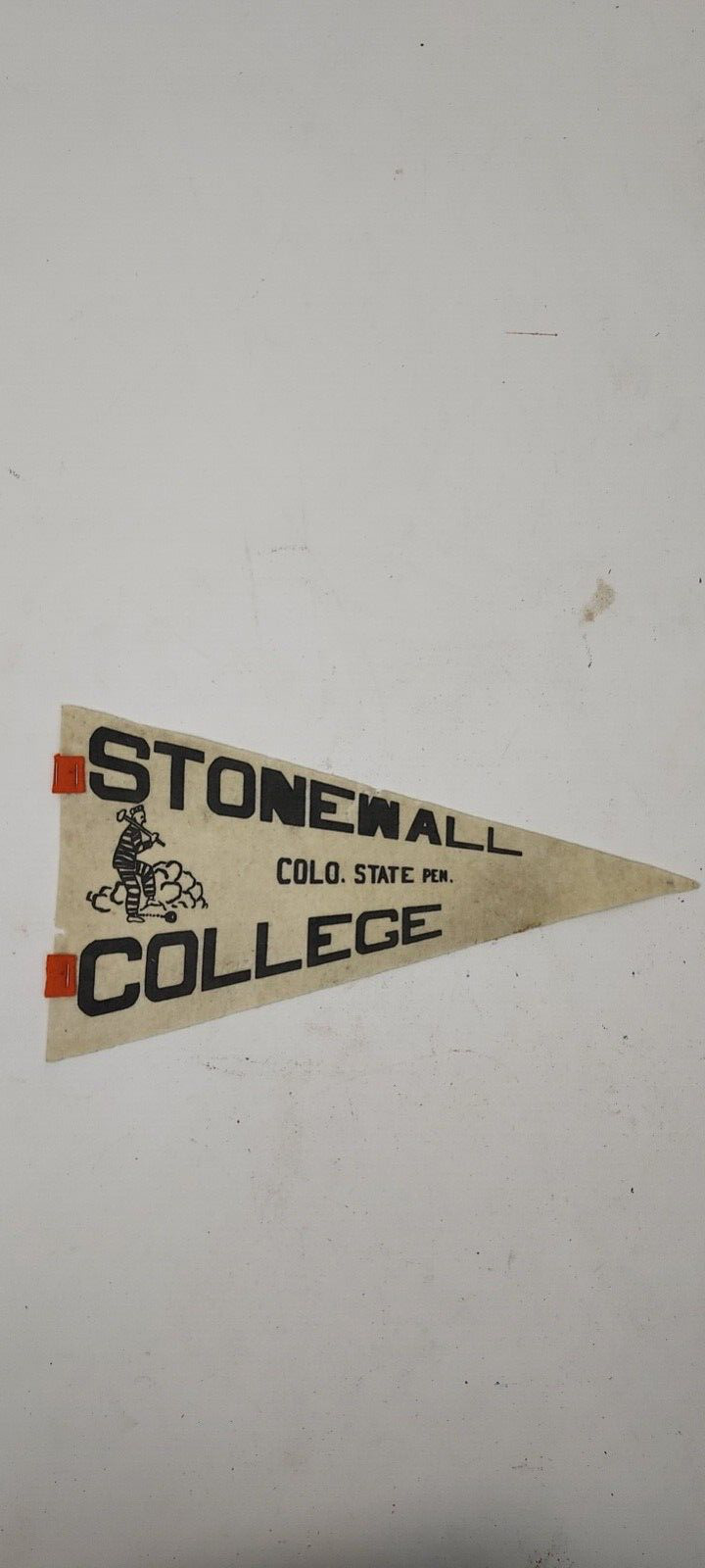 Stonewall College Colorado State Pen. Vintage Banner
