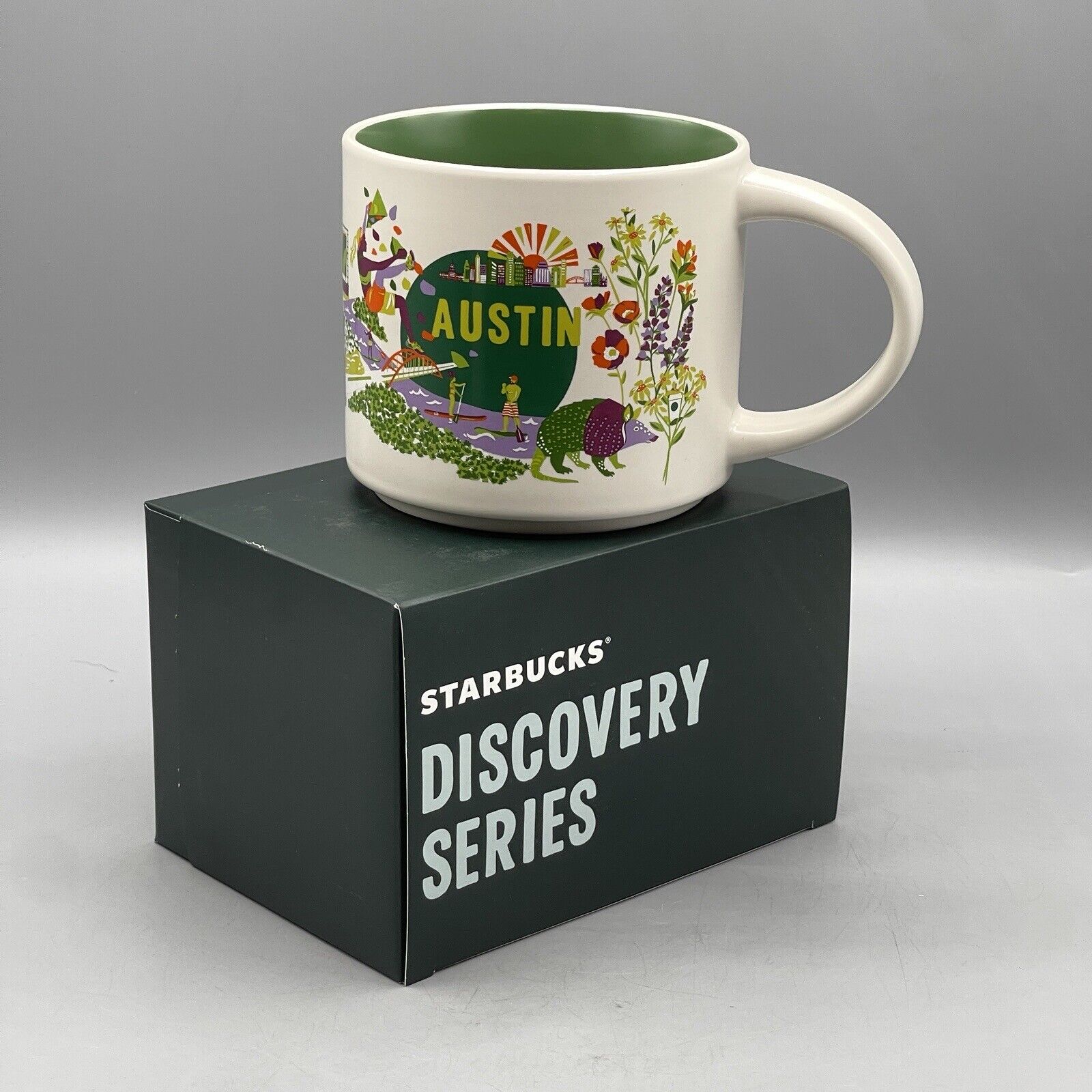 Starbucks Coffee Mug Austin Discovery Series NEW RELEASE Stackable 2024 14oz