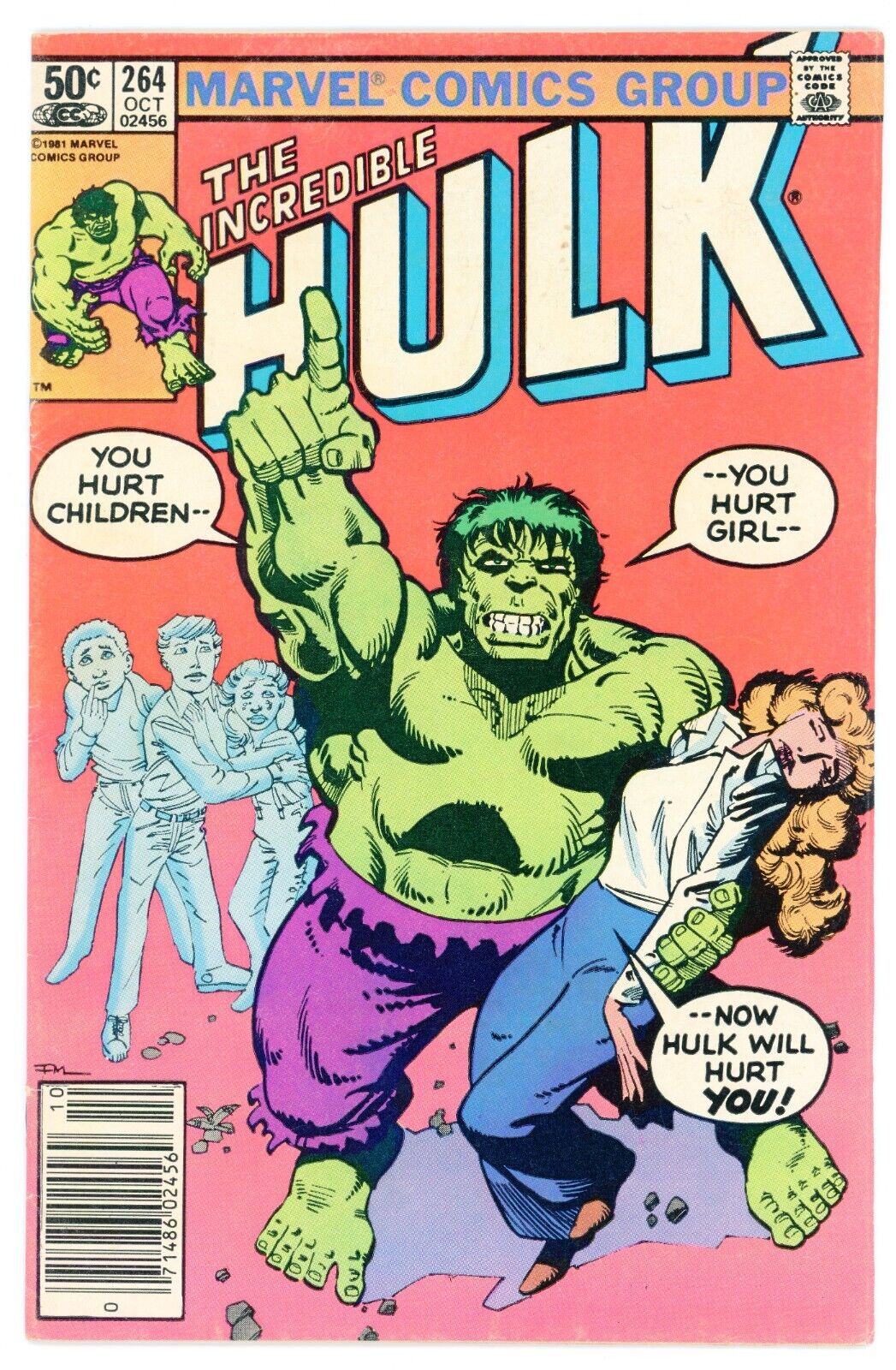 The Incredible Hulk #264 Marvel Comics 1981