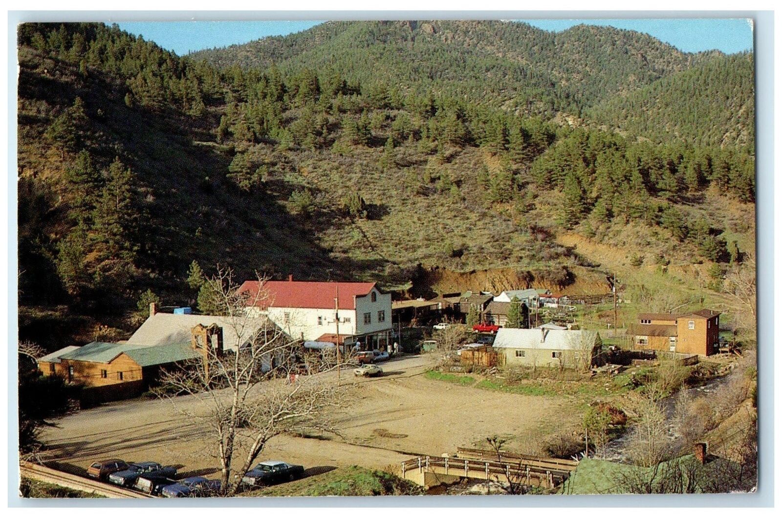 c1960's This Mining Town On Jim Creek Jamestown Colorado CO Unposted Postcard