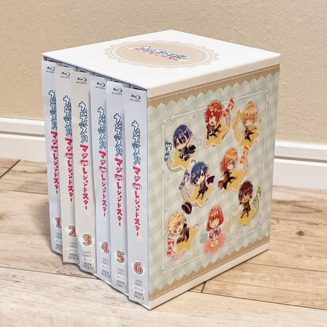 UTA NO PRINCE SAMA MAJI LOVE LEGEND STAR Blu-ray volume 1-6 set with BOX