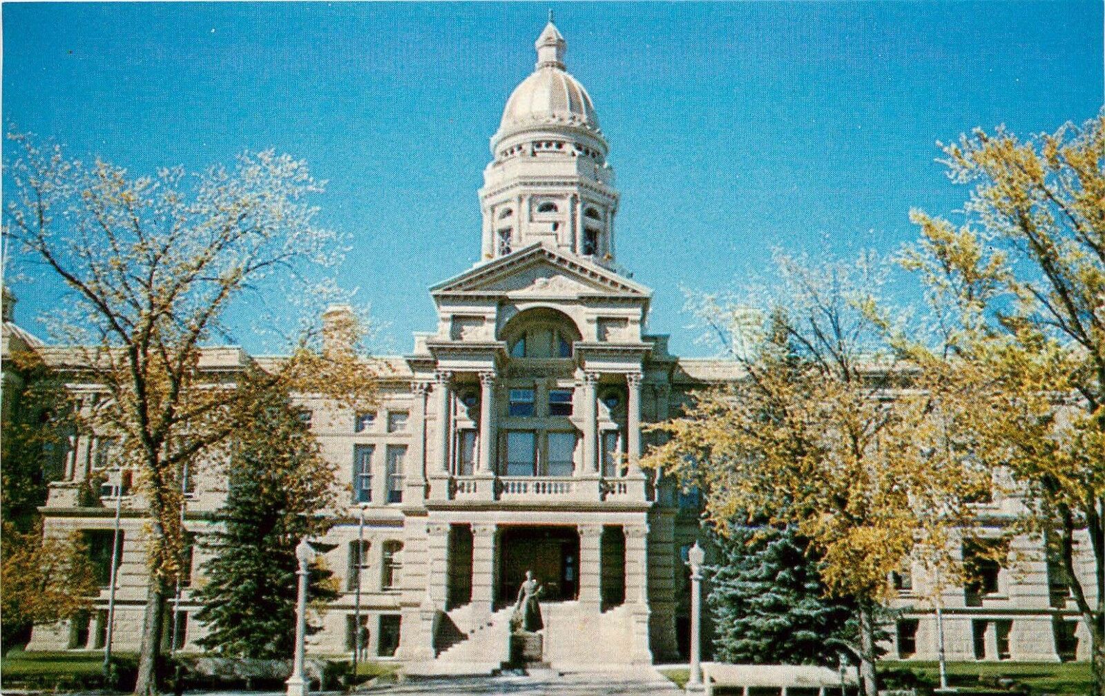 State Capitol Building Cheyenne Wyoming WY Postcard