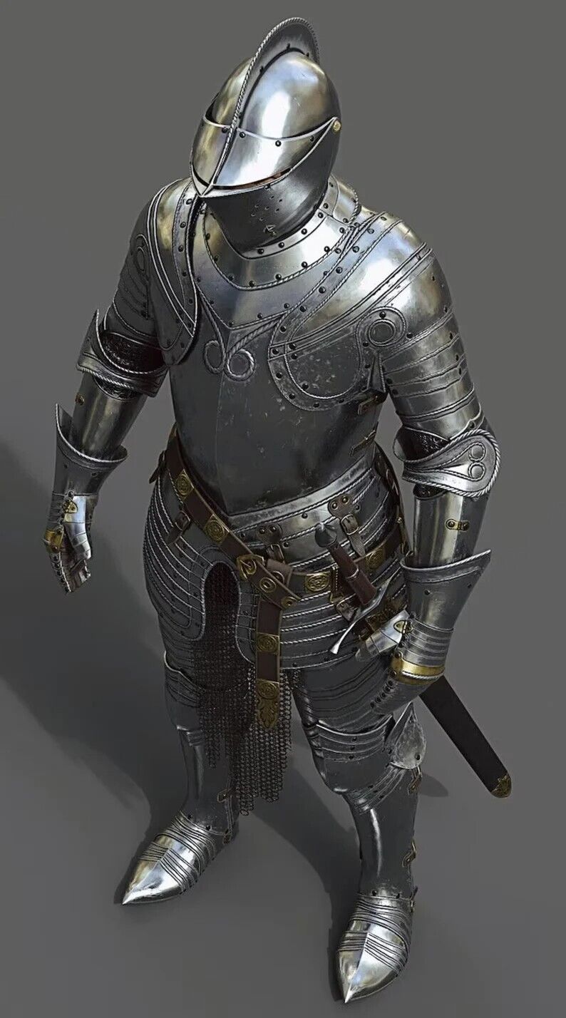 Medieval Full Suit of Armour 16th Century Armour Battel Ready Armour Best Gift