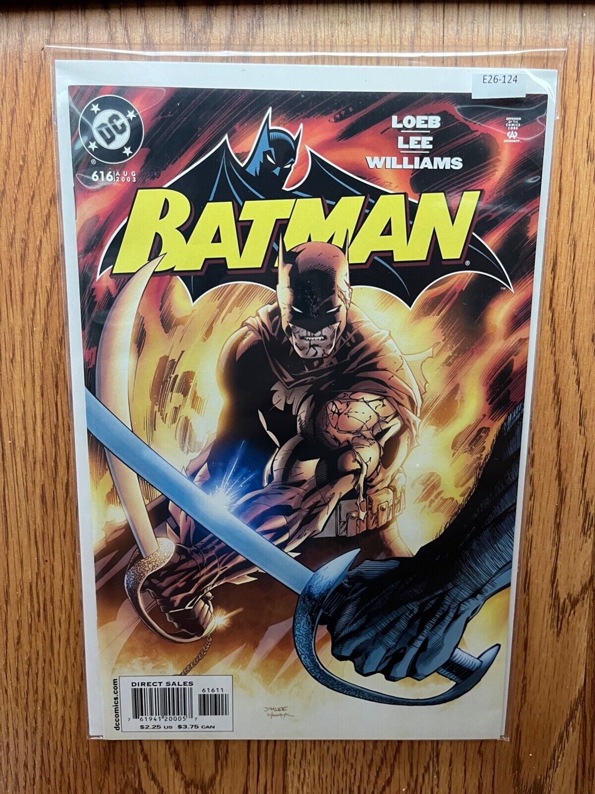 Batman 616 DC Comics High Grade E26-124