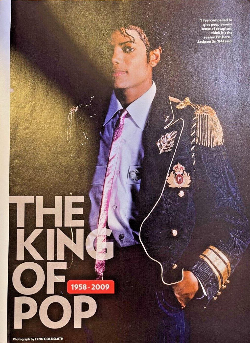 2009 Michael Jackson King of Pop Music illustrated