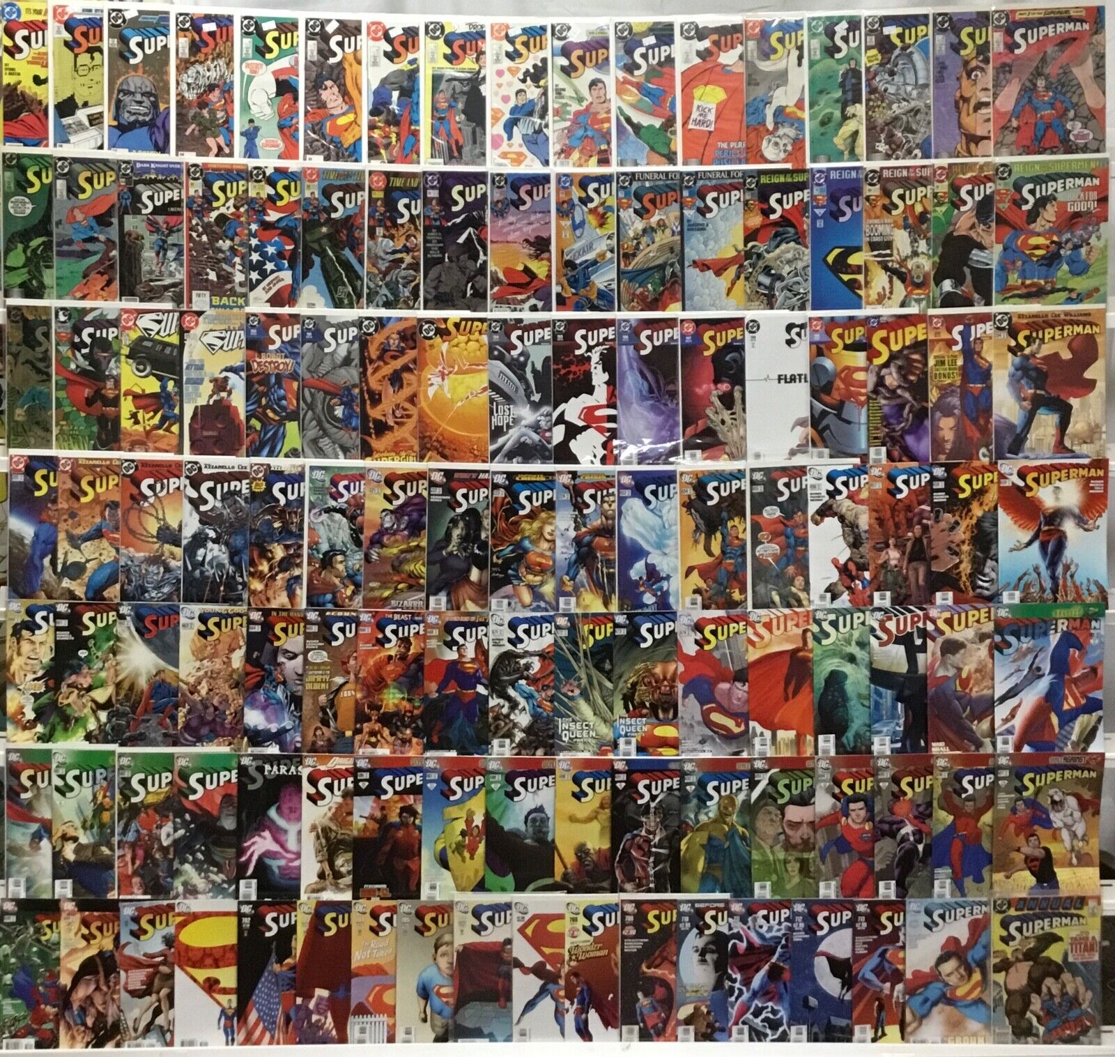 DC Comics - Superman 2nd Series - Comic Book Lot of 120 Issues