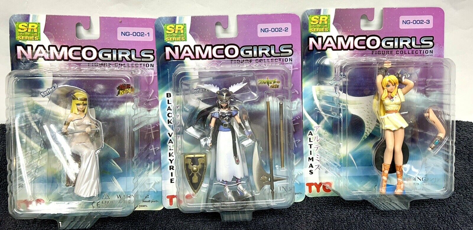 Namco Girls SR Series 2 Lot of 3 - Ishtar Black Valkyrie Altimas (SH)(H2)