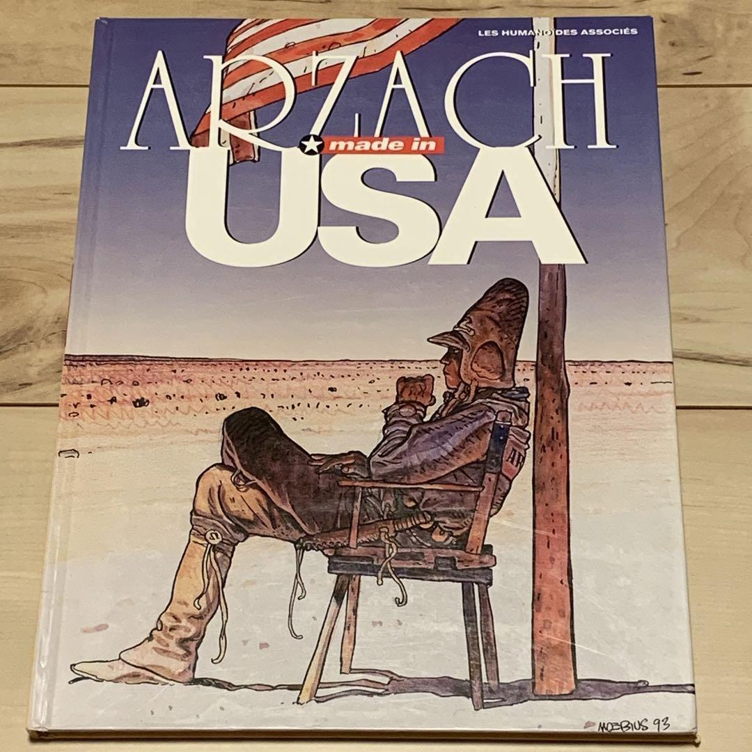 1994 MOEBIUS ARZACH MADE IN USA 1994 collection of illustrations Book