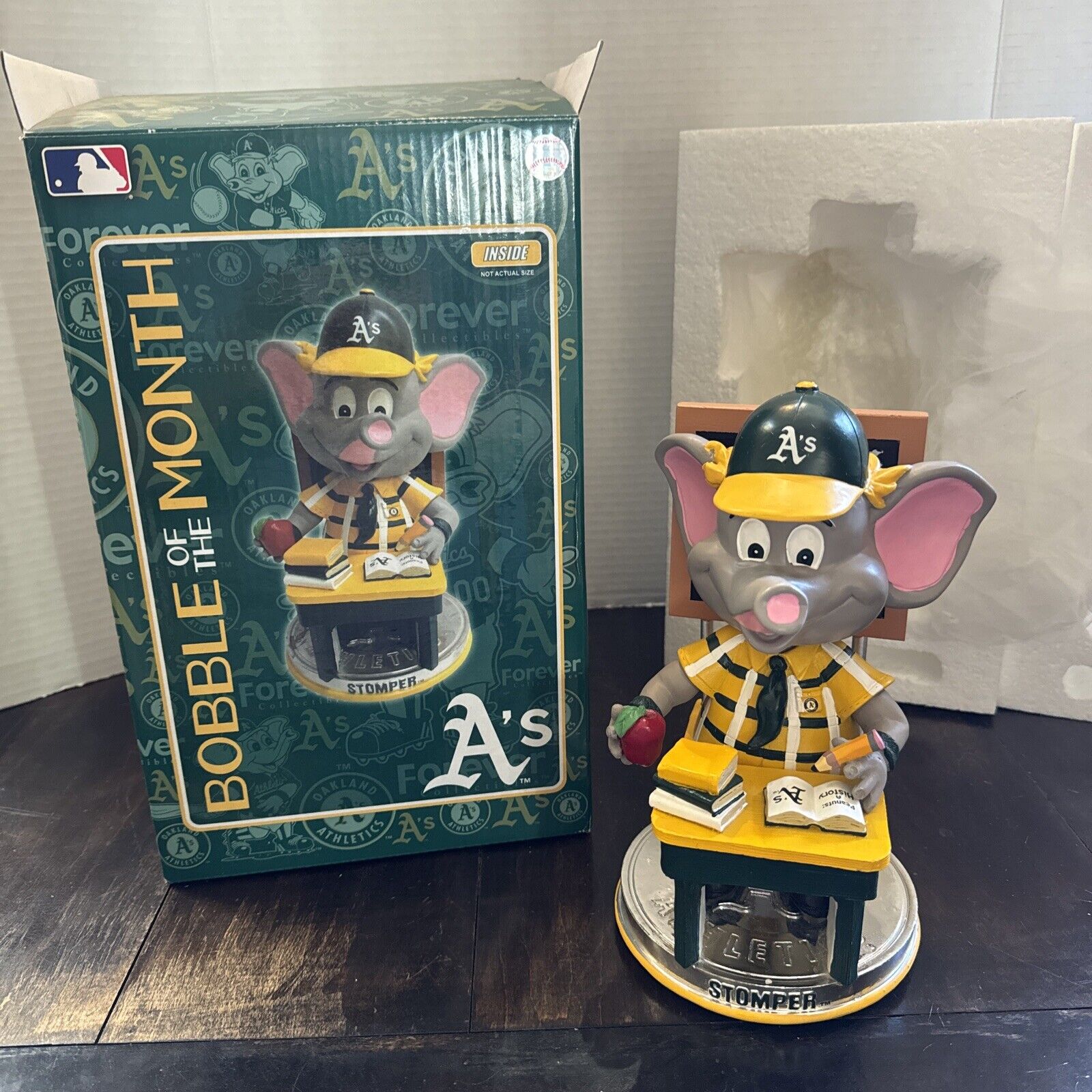 Oakland A’s  Athletics Stomper Bobble Of The Month September