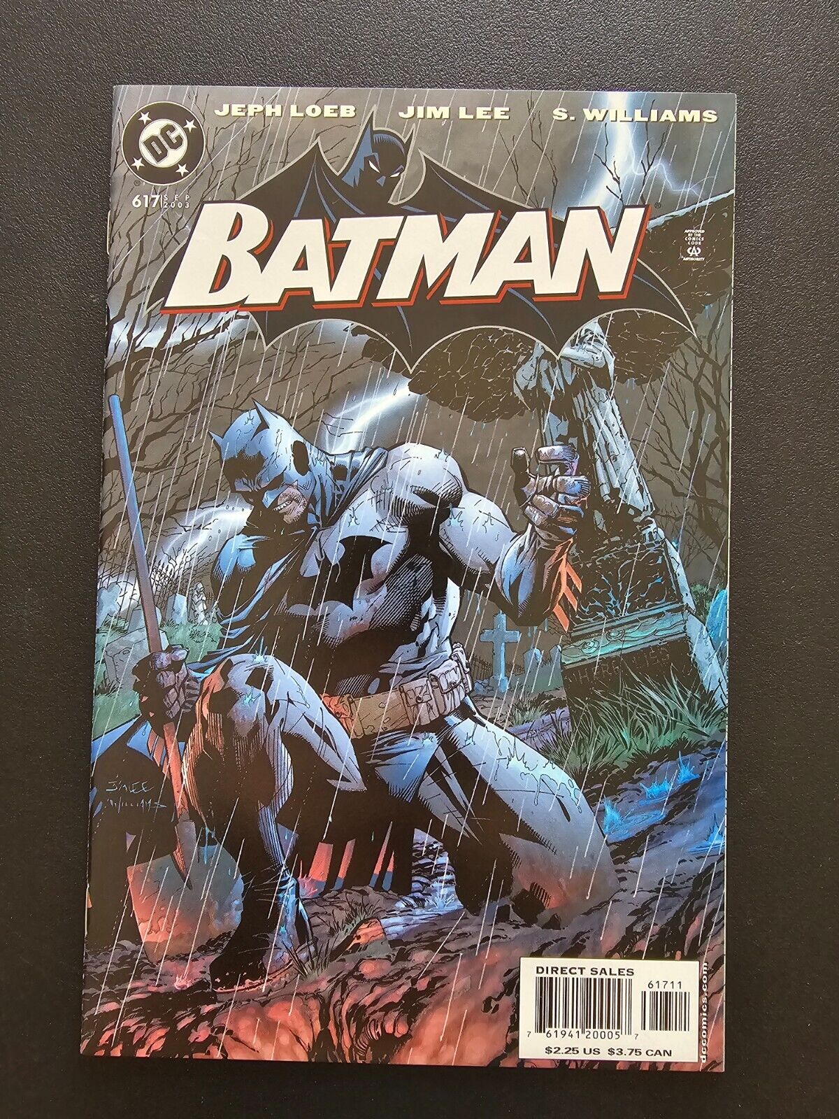 DC Comics Batman #617 September 2003 Jim Lee Cover