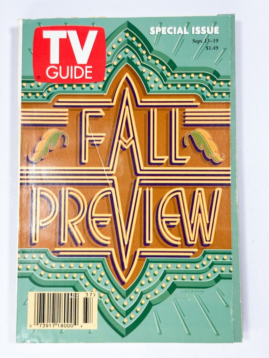TV Guide September 13, 1997 Fall Preview Special Issue Houston, Texas Edition