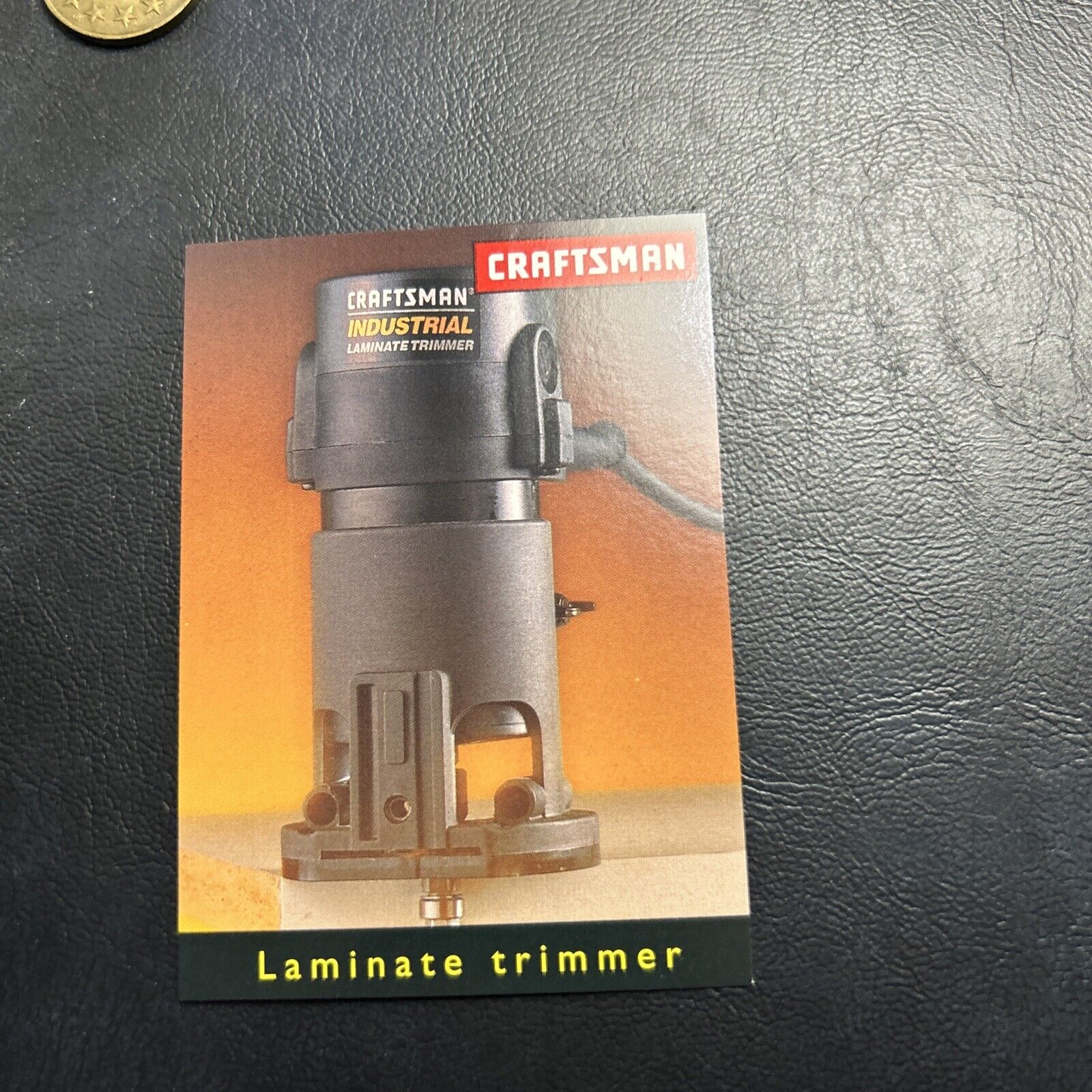 Jb98a Craftsman Card Sears Roebuck 1997/98 #13 Laminate Trimmer