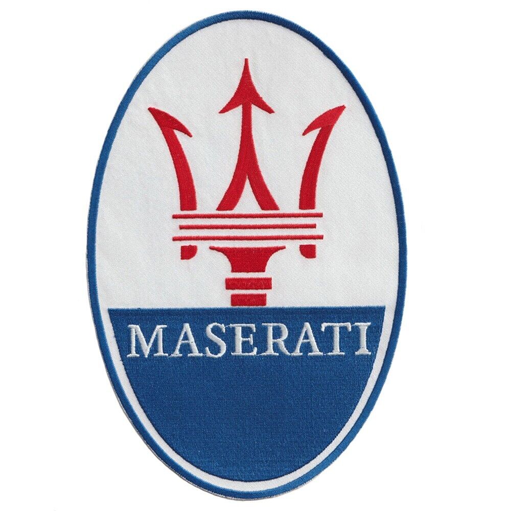 MASERATI Super  Car Italy Racing Logo Size 7.0
