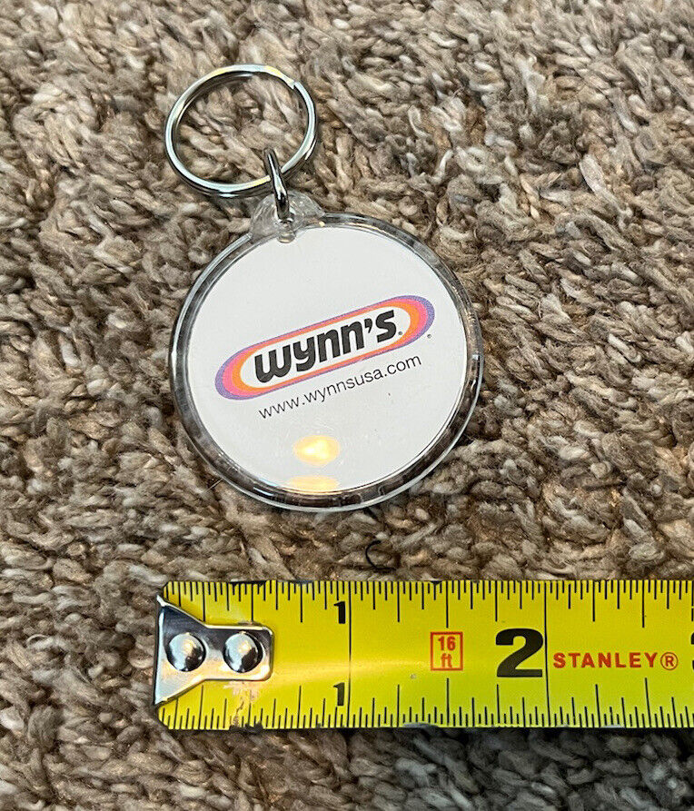 Wynn\'s Friction Proofing Oil Treatment Key Chain Vintage