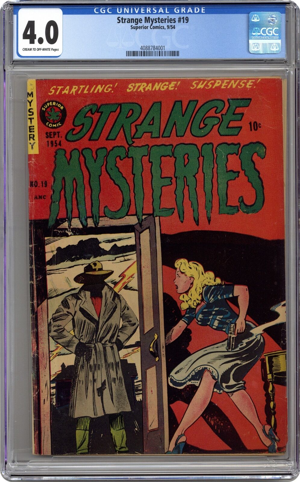 Strange Mysteries #19 CGC 4.0 1954 4088784001