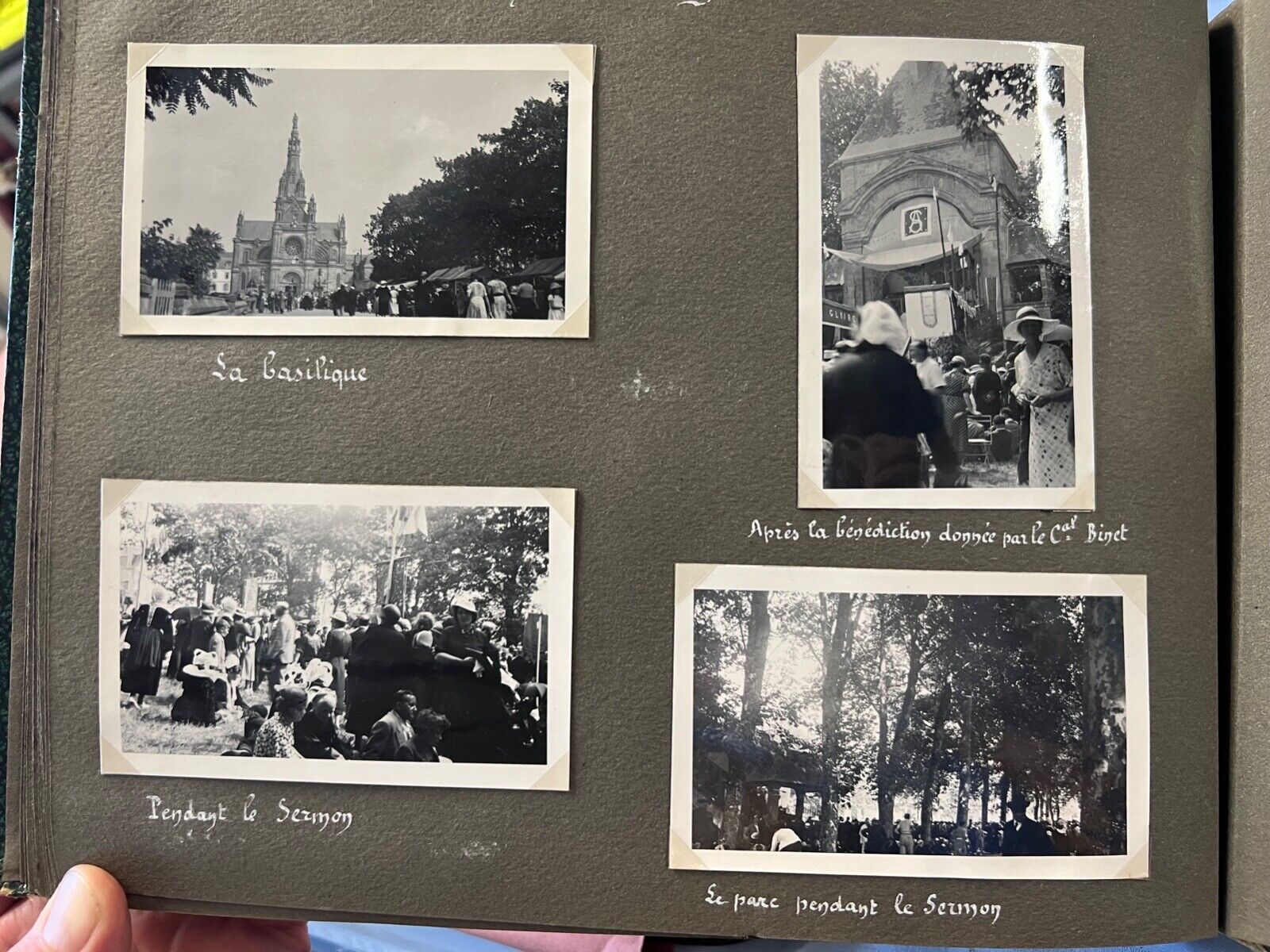 Jul 1935 French Travel Photo Album Normandy, Brittany approx. 240 B&W