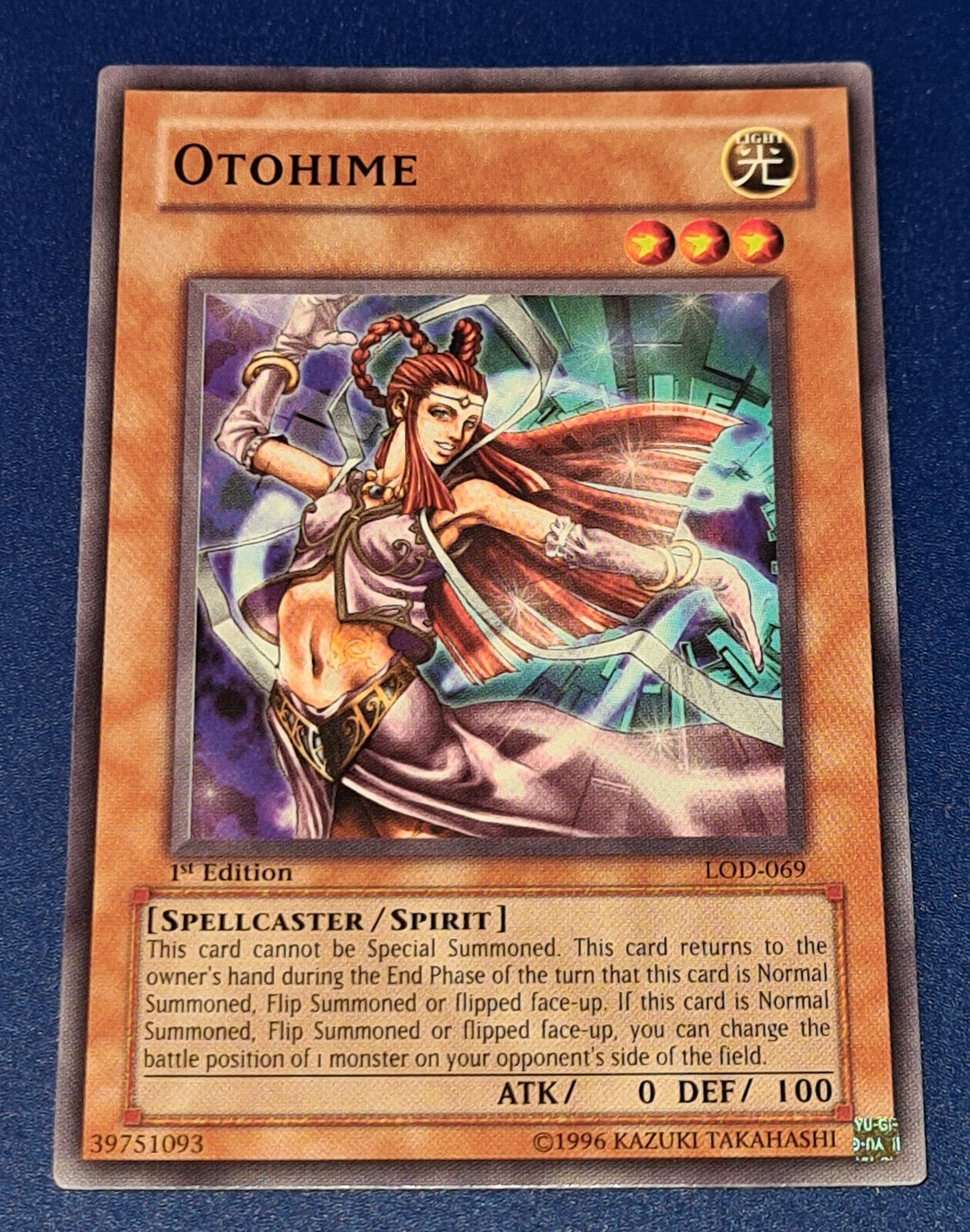 OTOHIME # LOD-069 Common 1st Edition Legacy of Darkness 2003 EN Near Mint Vintage