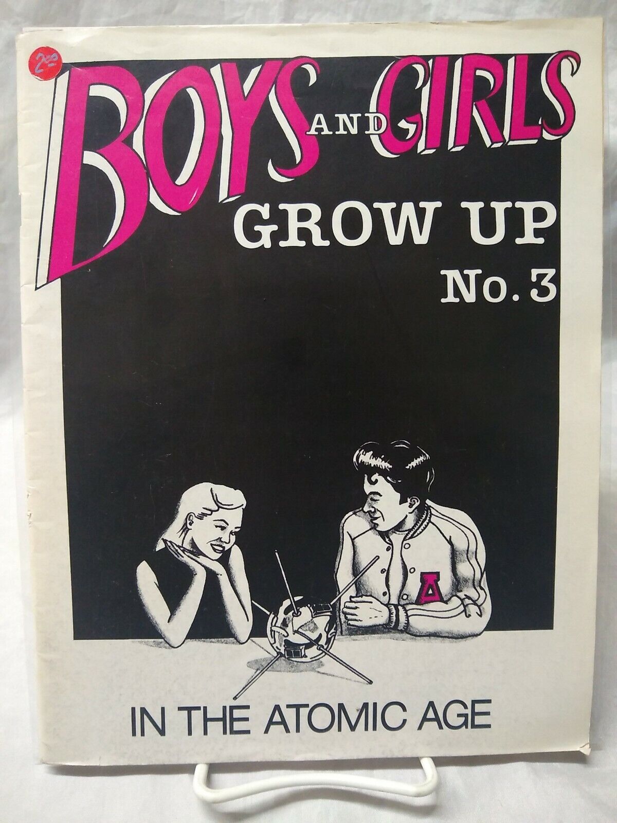 Boys and Girls Grow Up #3  In the Atomic Age Vintage 1983 Comic Tom Campagnoli