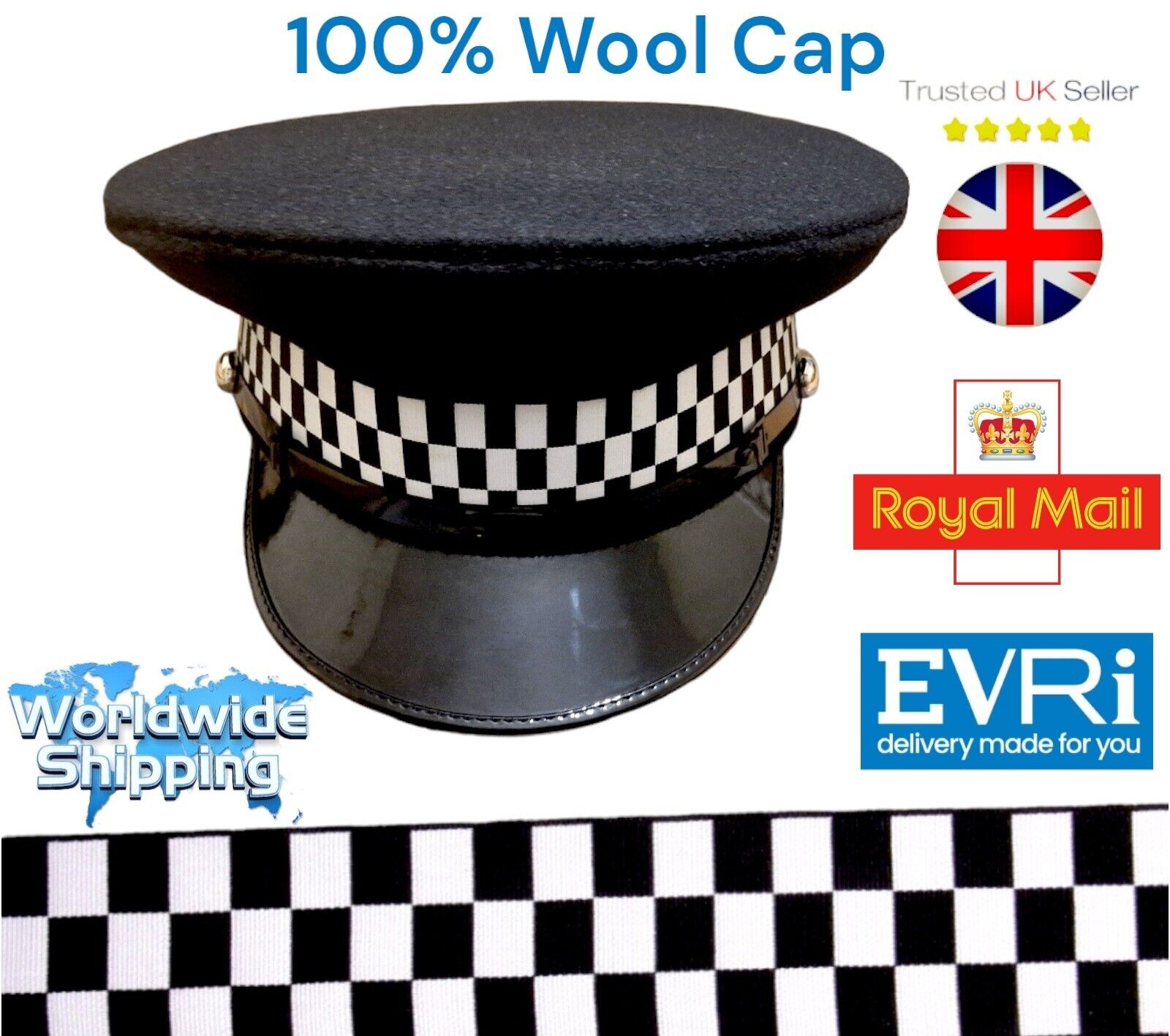 UK/ British Police officer Cap / Hat\