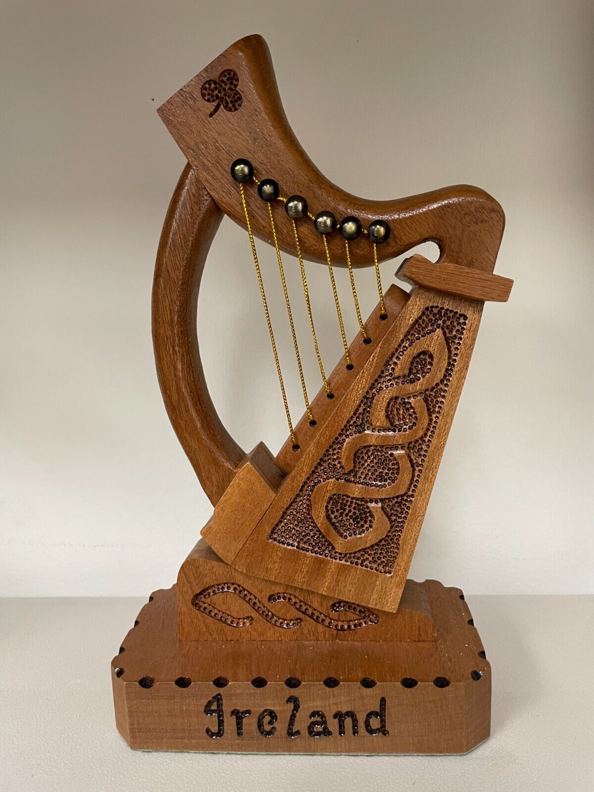 Irish Decorative Harp (D) Handmade in Ireland