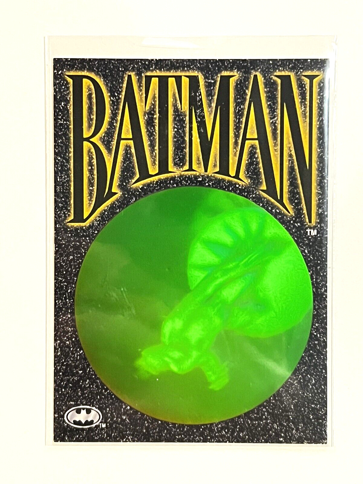  BATMAN #SD1 SKYBOX SKYDISC CARD SAGA OF THE DARK KNIGHT HOLOGRAPHIC 1994