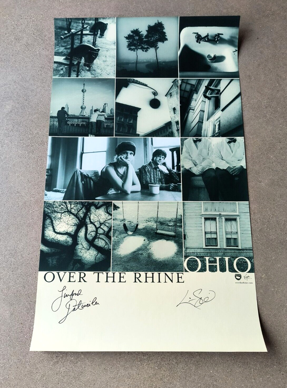 Over the Rhine OHIO Large Tour Poster SIGNED