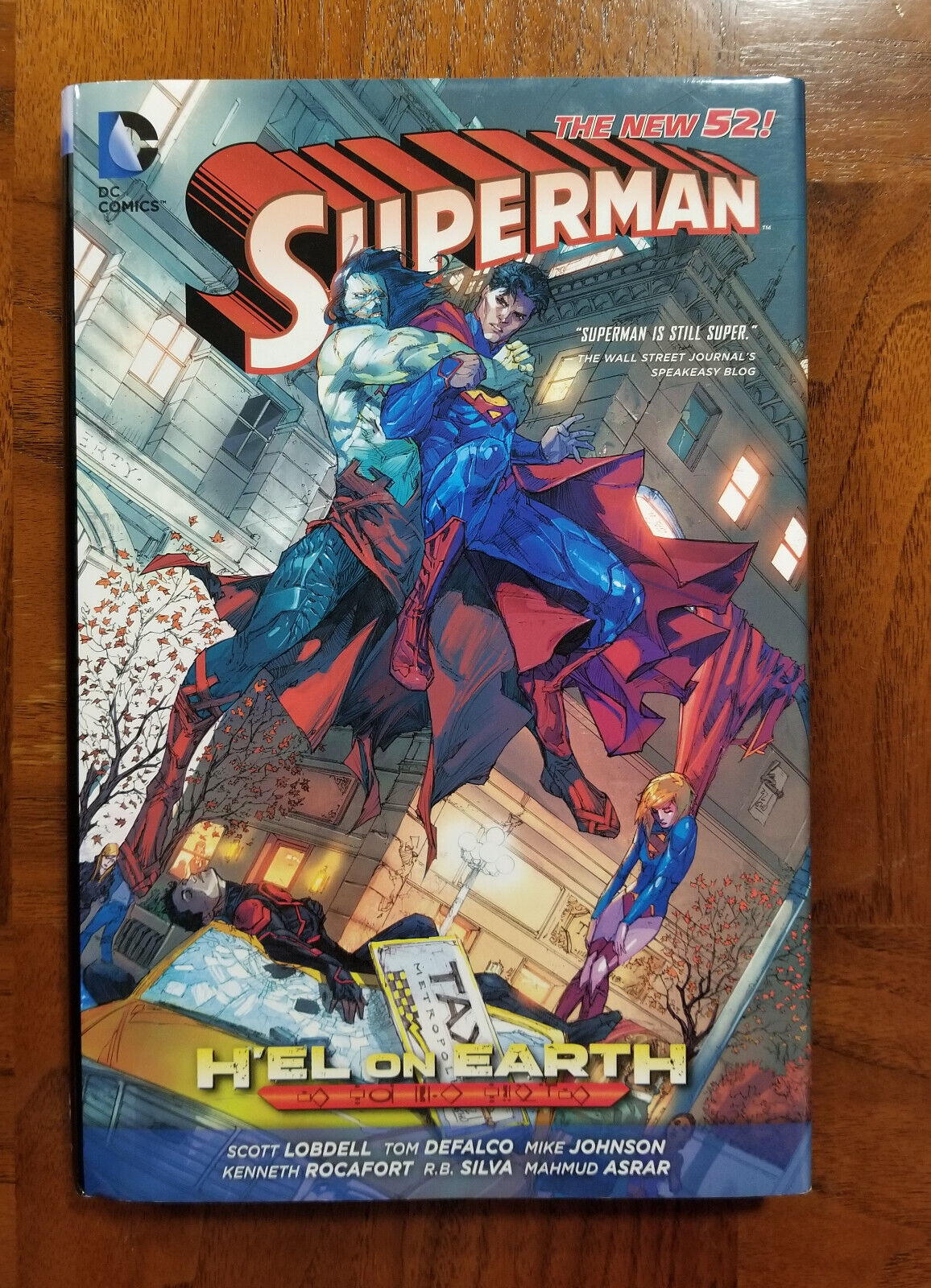 Superman: H'el on Earth The New 52 Hardcover w/ Original Dust Jacket 