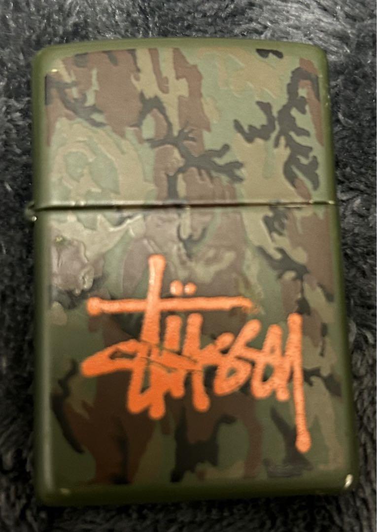 STUSSY/Stussy Zippo Camouflage 1998 Fire not confirmed
