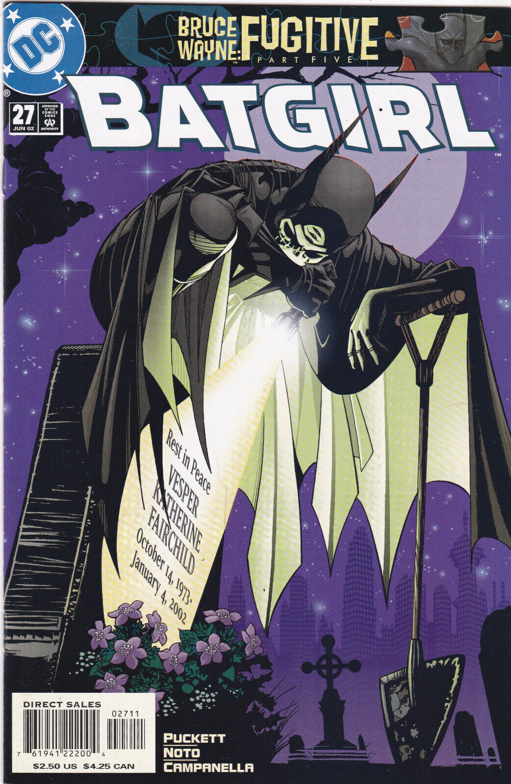 Batgirl #27 (2000-2002)1st Solo Series DC Comics High Grade