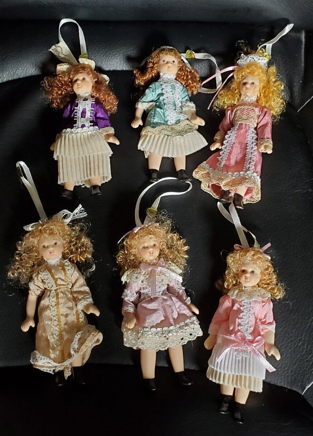 Vintage Victorian Mini Porcelain Dolls 4\