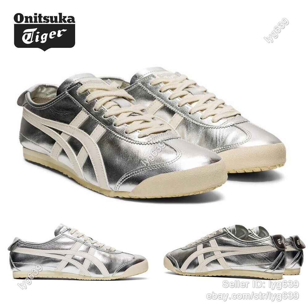 Best Seller Onitsuka Tiger Birch Silver Yellow MEXICO 66 Sneakers 1183C102 Shoe