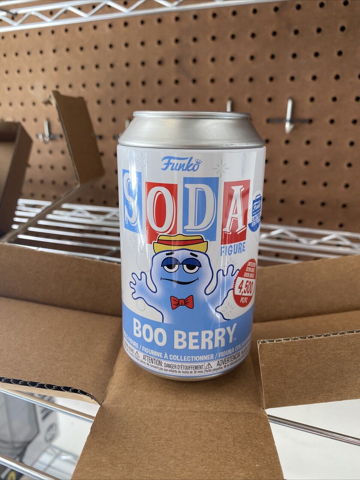 Funko POP SODA Ad Icons Boo Berry 1/3750 EXCLUSIVE Common Variant